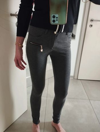 Pantalon jogging moulant Morgan gris foncé taille XS