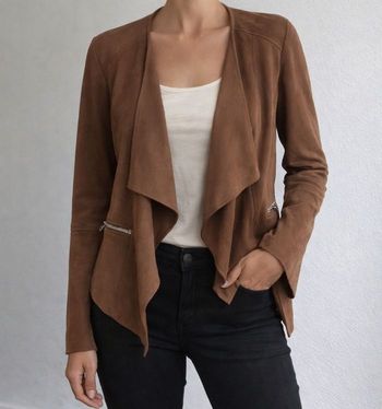 veste / blazer marron léger