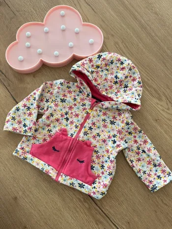 Veste fleurie renard