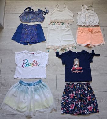 Ensembles été filles taille 5ans Gémo 