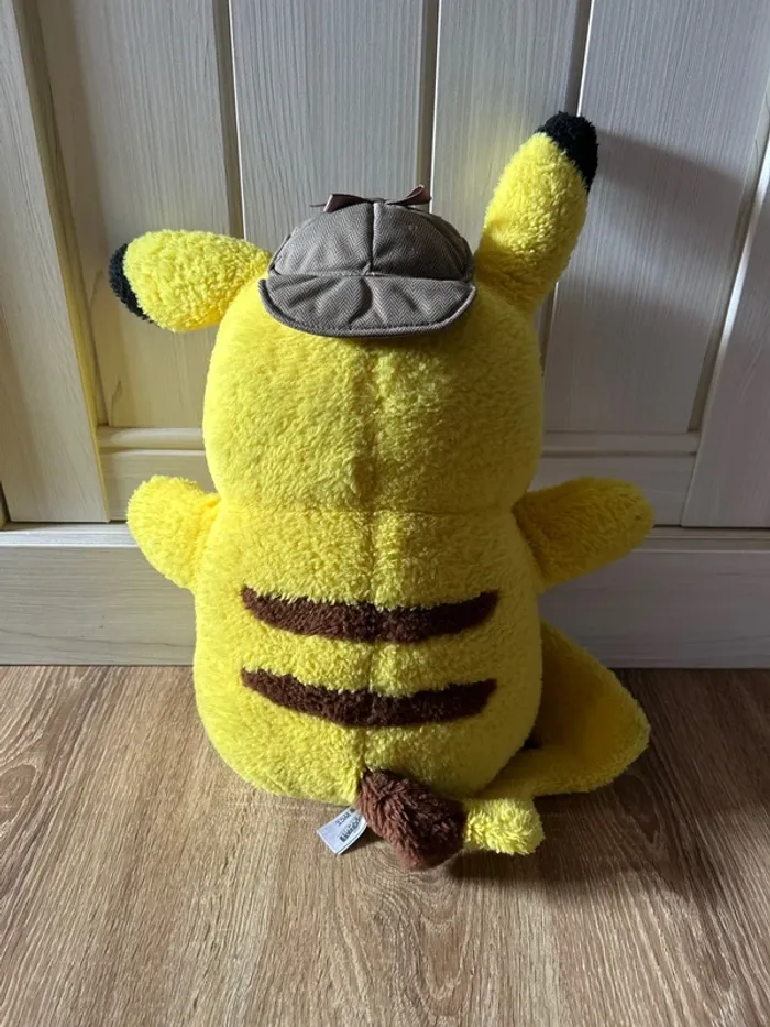 Peluche Pikachu “Détective Pikachu” / Film 2019 / Officielle / Très bon état / Pokémon - photo numéro 3