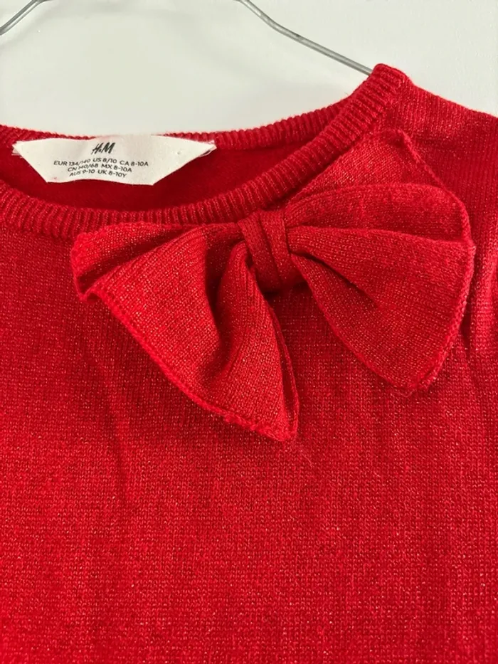 Robe rouge pailletée - photo numéro 2