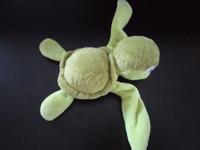 Doudou, peluche tortue disney verte, crush du monde de nemo - photo numéro 4