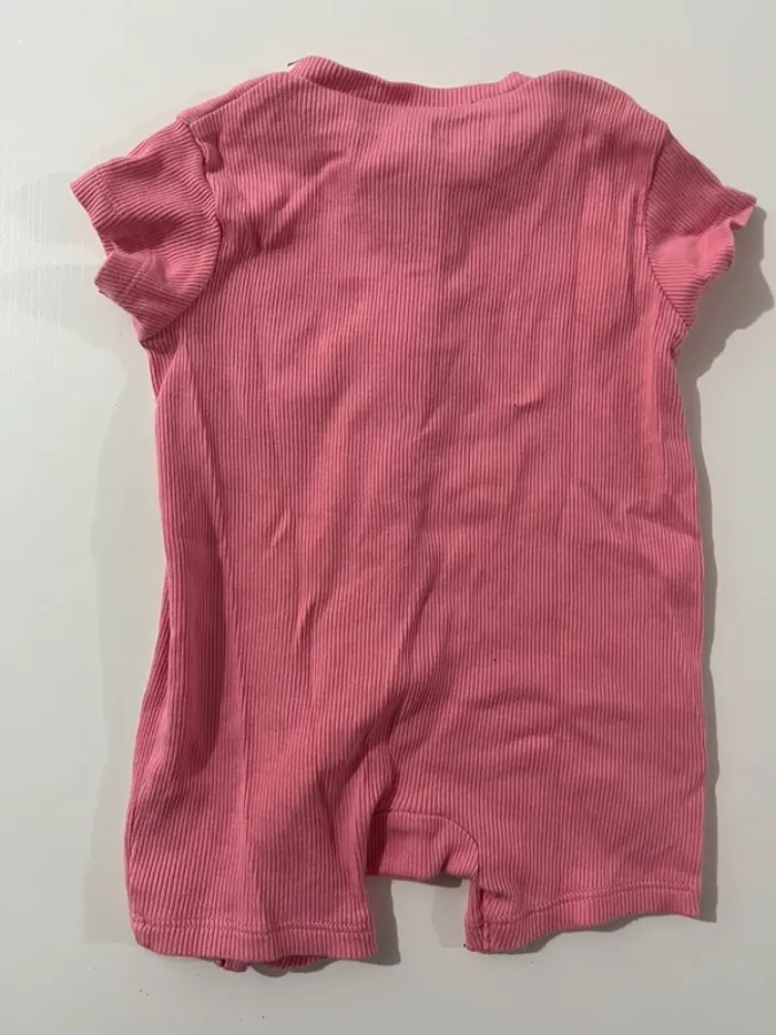 Lot 2 combinaison short à zip - 3/6 mois - Primark - photo numéro 3