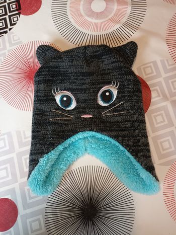 Bonnet 🐱 6 12 mois neuf