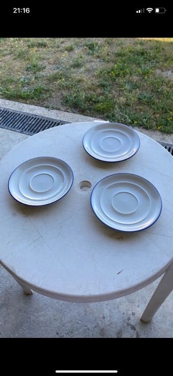 Assiettes à dessert