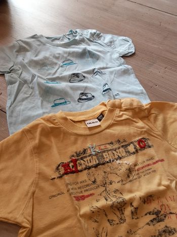 1 lot 2 tee-shirt manches courtes ikks
