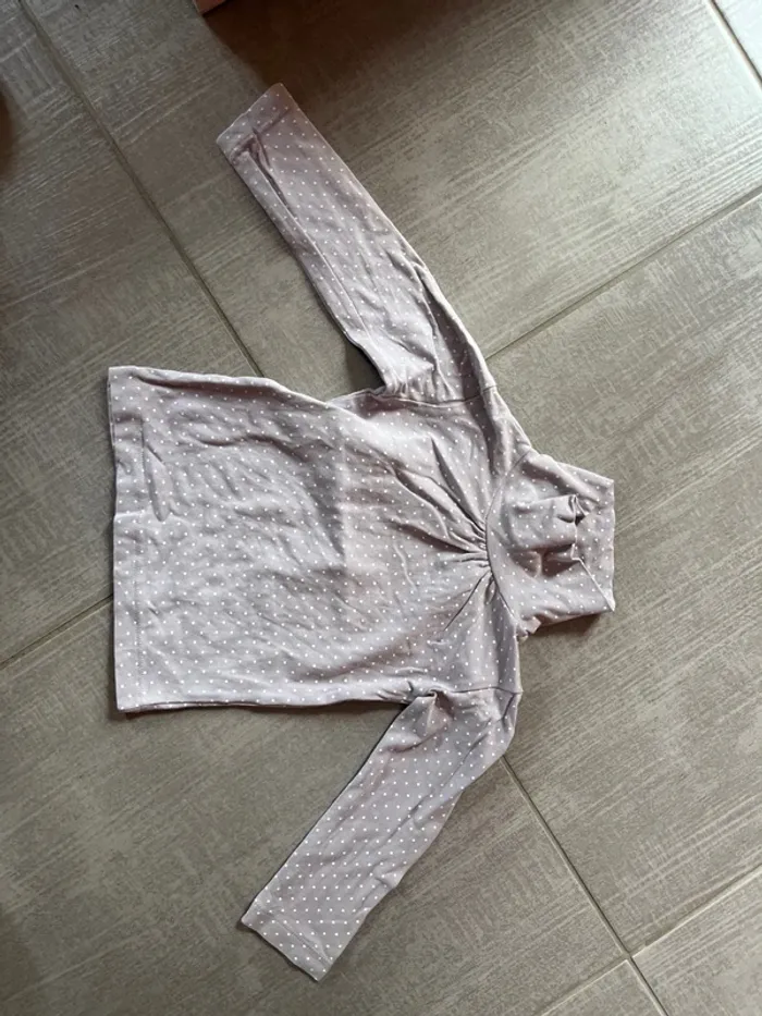 Pull roulé fille 2 ans