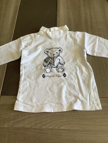 Sous pull coton taille 18 mois