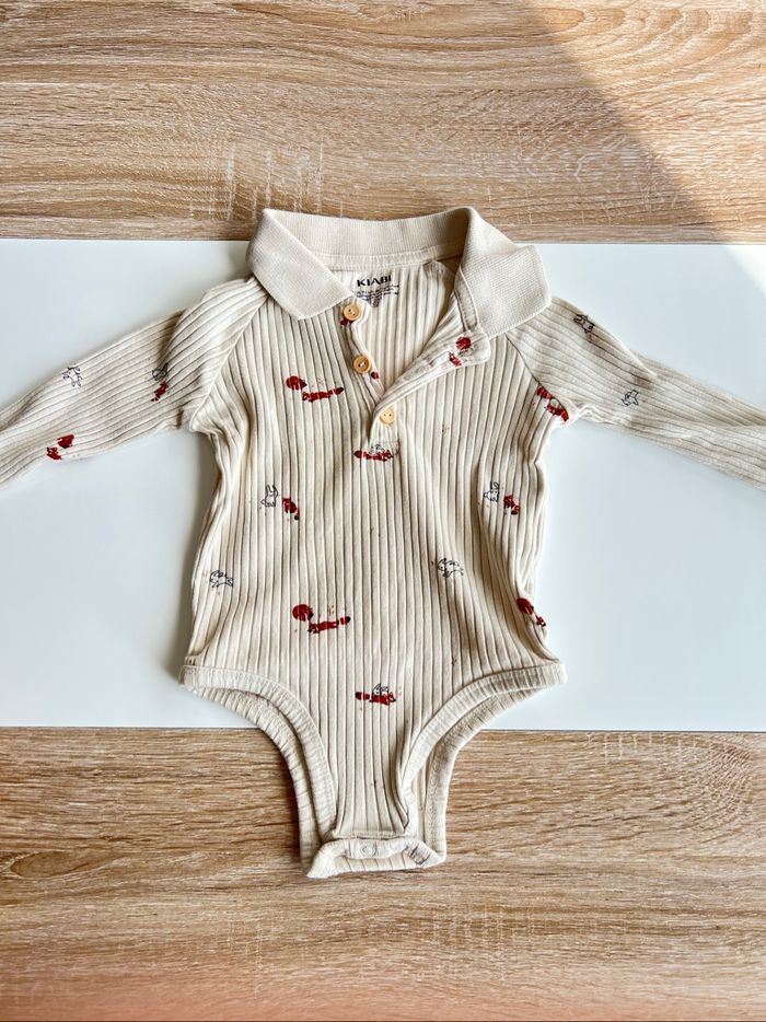 Lot bodies manches longues fille 12 mois - photo numéro 6