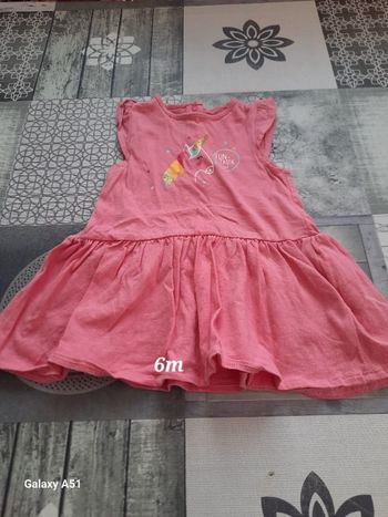 robe bébé fille licorne