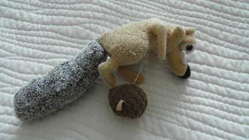 Peluche Scrat de l'âge de glace