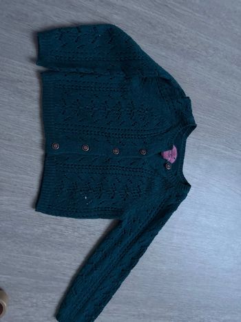 Gilet bleu car ars sergent major 4 ans