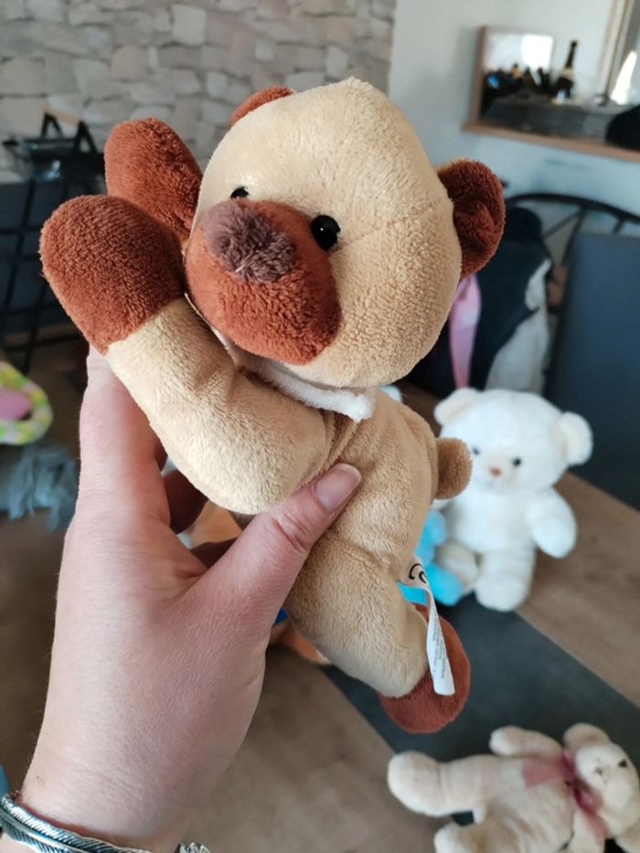 Lot ours en peluche (c) - photo numéro 3