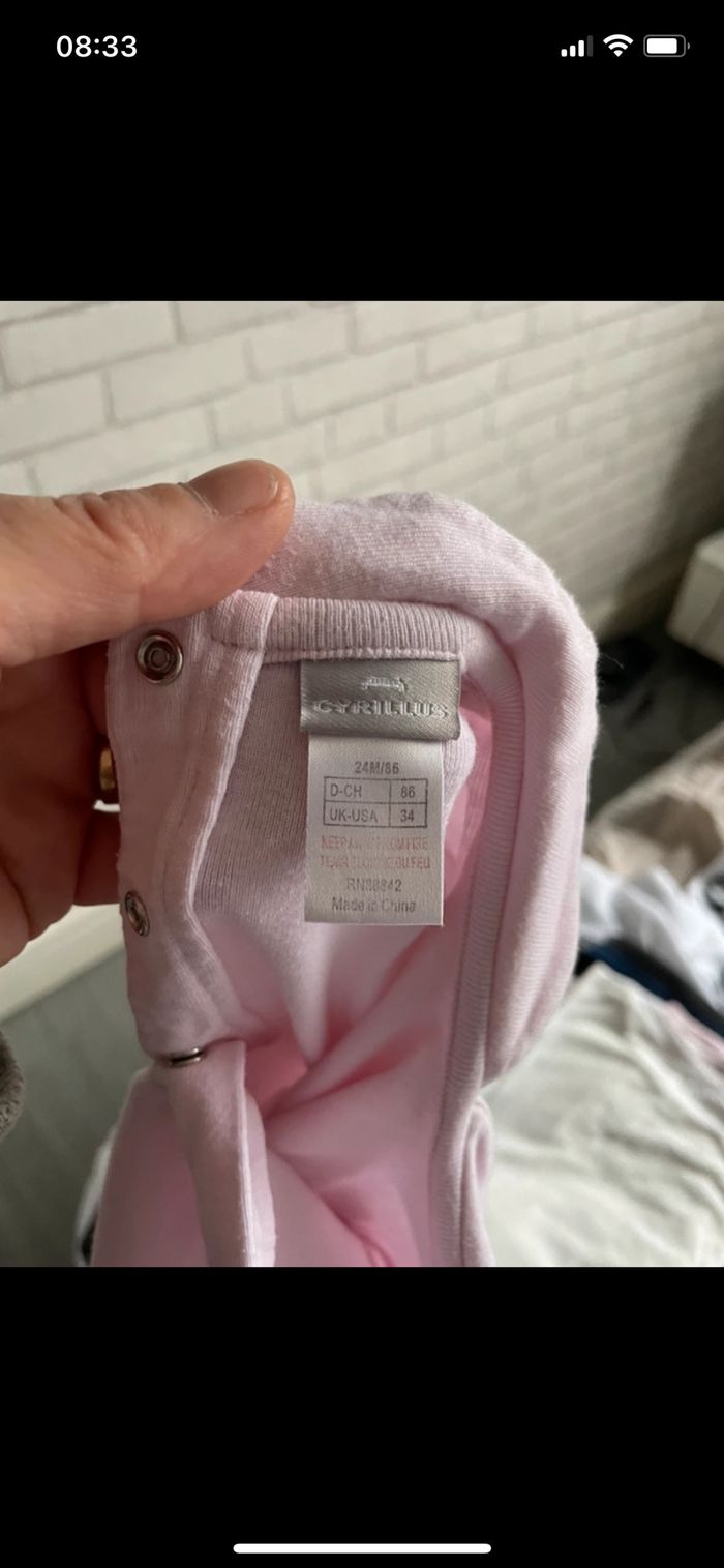 Body cyrillus taille 24 mois - photo numéro 3