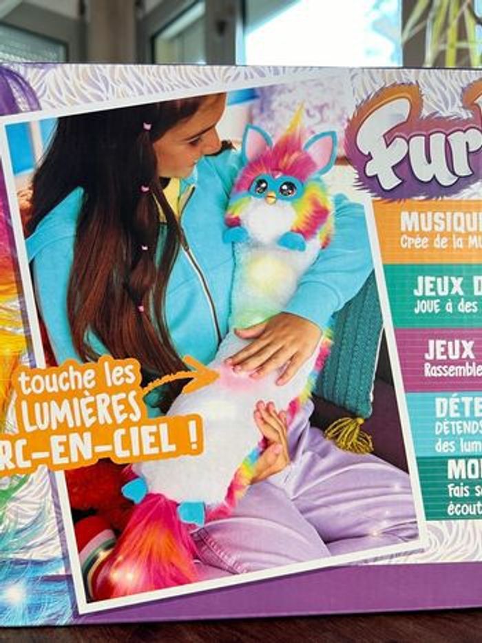 Furby Rainbow peluche interactif 32-81cm - photo numéro 8
