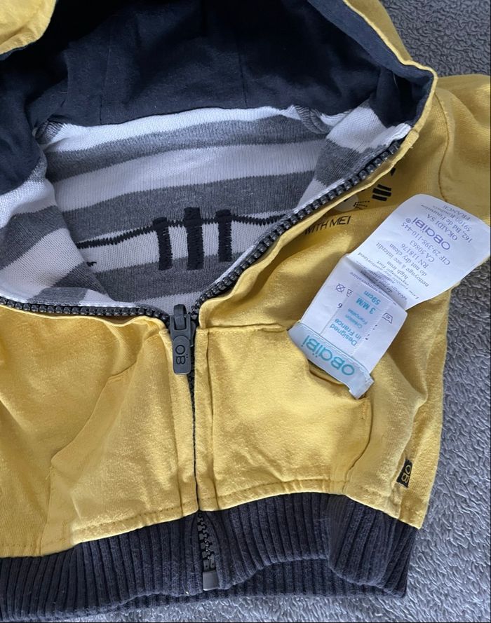 Gilet réversible 3 mois Obaibi - photo numéro 4