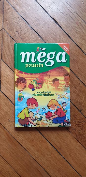 Super livre éducatif "méga poussin" nathan
