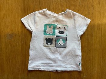 T-shirt 6 mois thème animaux