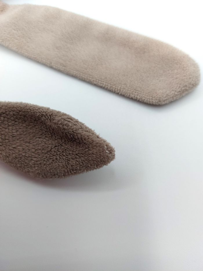 NATTOU - Doudou plat chien dalmatien blanc taupe marron collection Max et Noa attache tétine - photo numéro 6