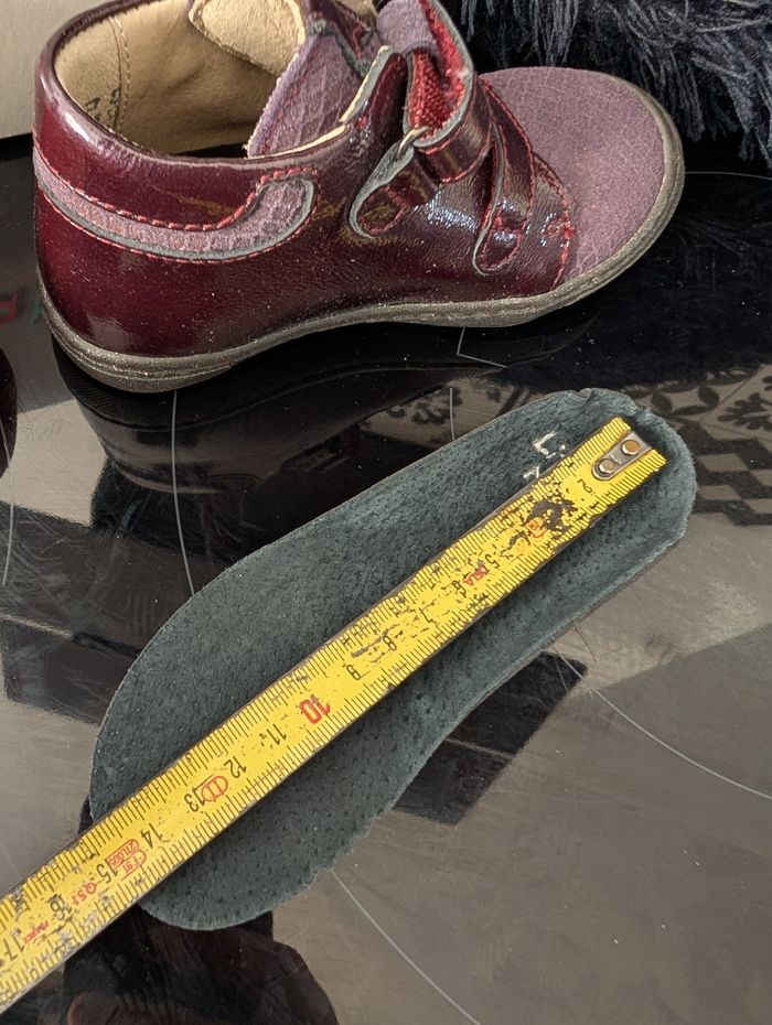 Bottines fille tout cuir doux et souple. Taille 24. Neuf. Little Mary marque française - photo numéro 6