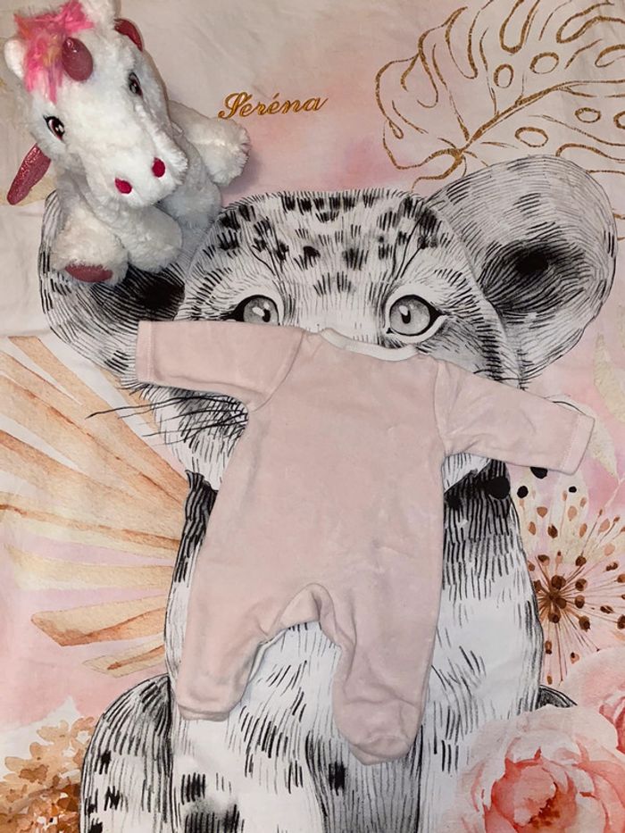 Pyjama velours, taille naissance, marque Disney Baby. - photo numéro 3