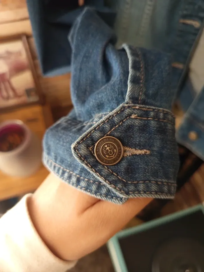 Veste en jean camaïeu t42 - photo numéro 6