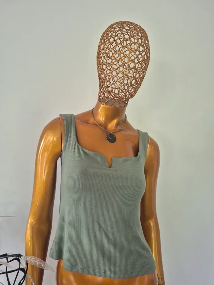 Débardeur Sauge Femme Taille M/38