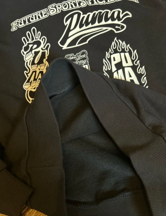 Sweat à capuche Puma 10 ans neuf - photo numéro 6