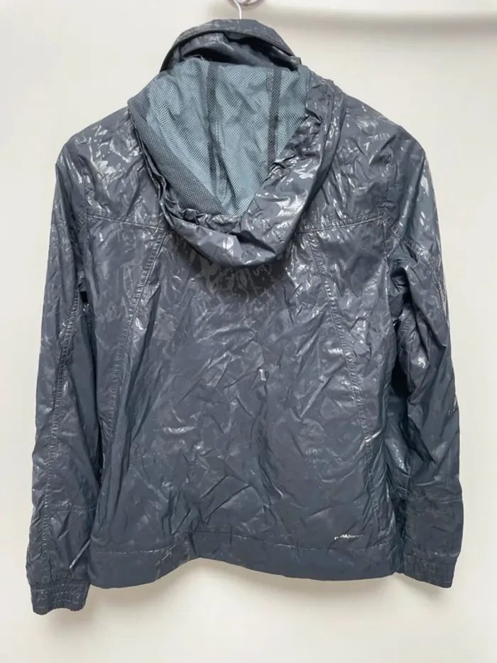 Zip Hoodie Imperméable Rain coat Camo Adidas Womens M - photo numéro 2