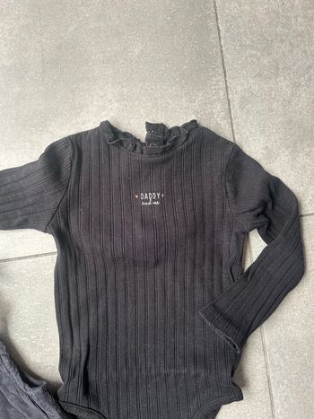 Ensemble bodies et salopette