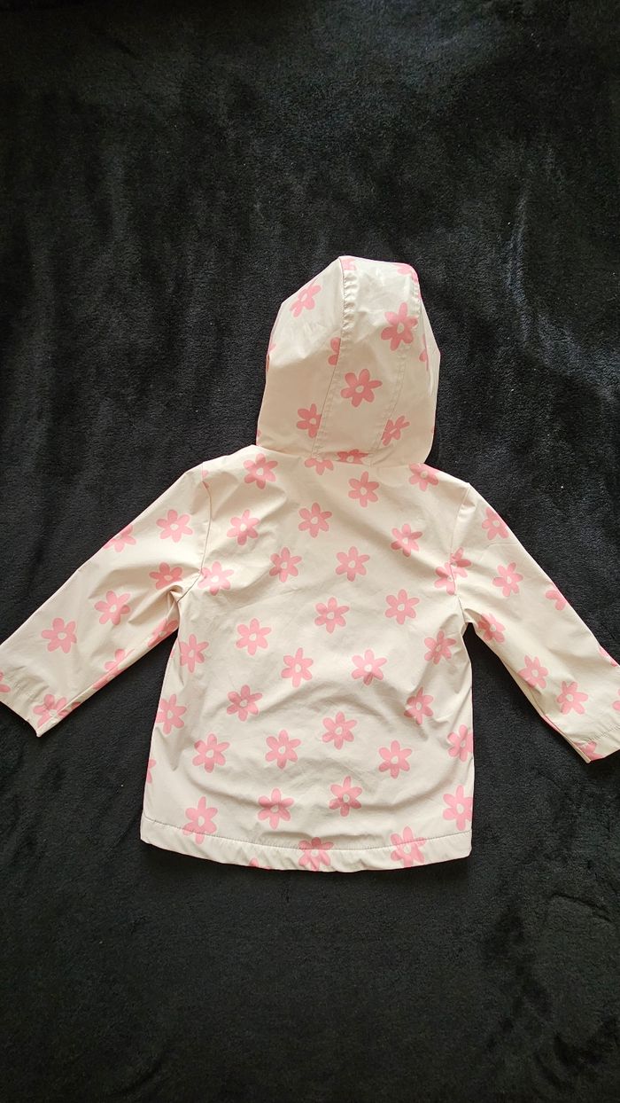Ciré fille 18-24 mois 92 cm 🌸 Imperméable Primark mi-saison - photo numéro 3