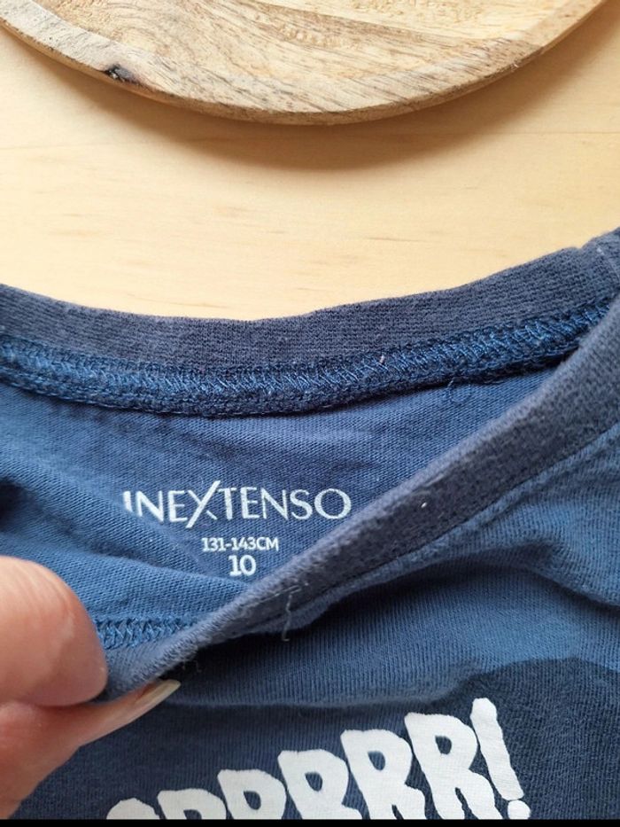 T-shirt manches courtes pour Garçon taille 10 ans marque In Extenso très bon état - photo numéro 5