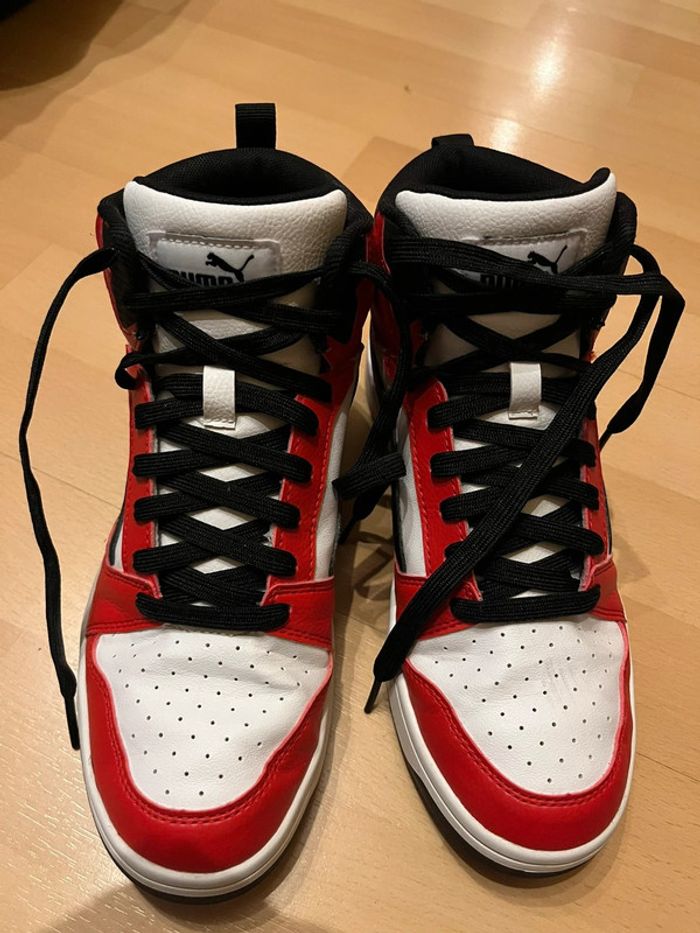 Baskets puma jr rebound v6 mid - photo numéro 2