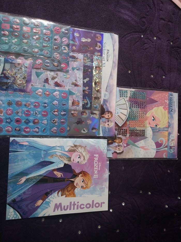 Lot activités frozen - photo numéro 4