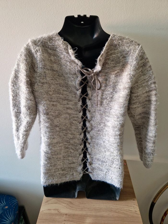 Petit pull ouvert dans le dos - photo numéro 4