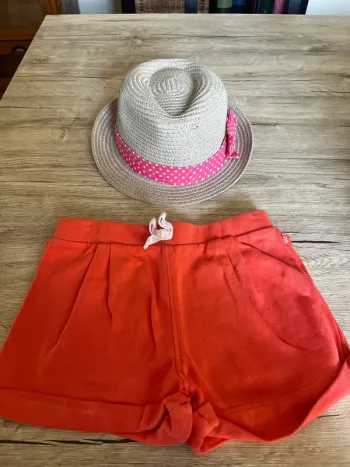 Lot chapeau short