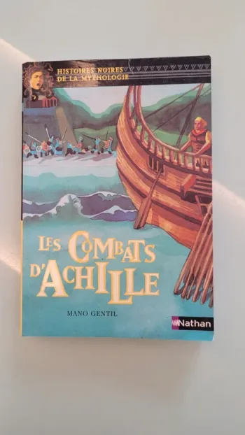 Livre "Les combats d'Achille" de Mano Gentil