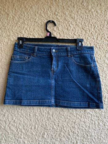 Mini jupe en jean taille 40