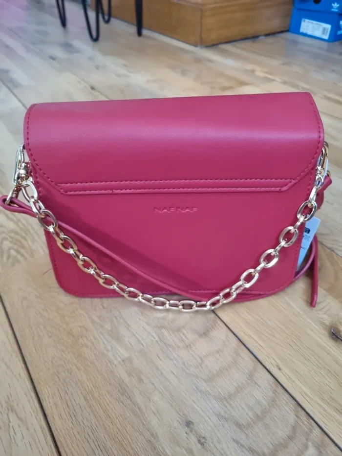 Sac besace rouge - photo numéro 4