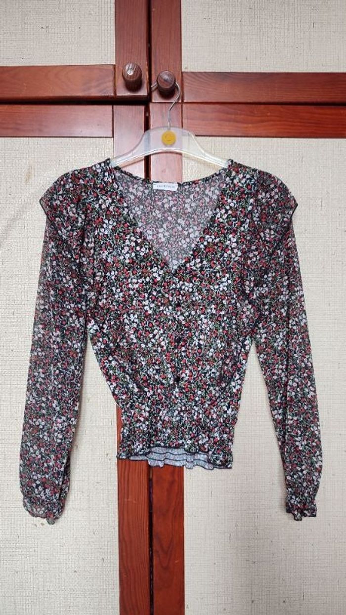 Blouse fleurie taille XS
