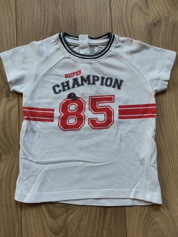 T-shirt manches courtes 9 mois Mes petits cailloux