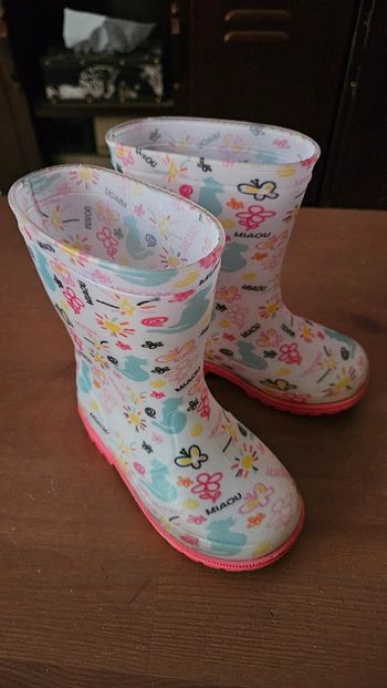 Bottes de pluie taille 24