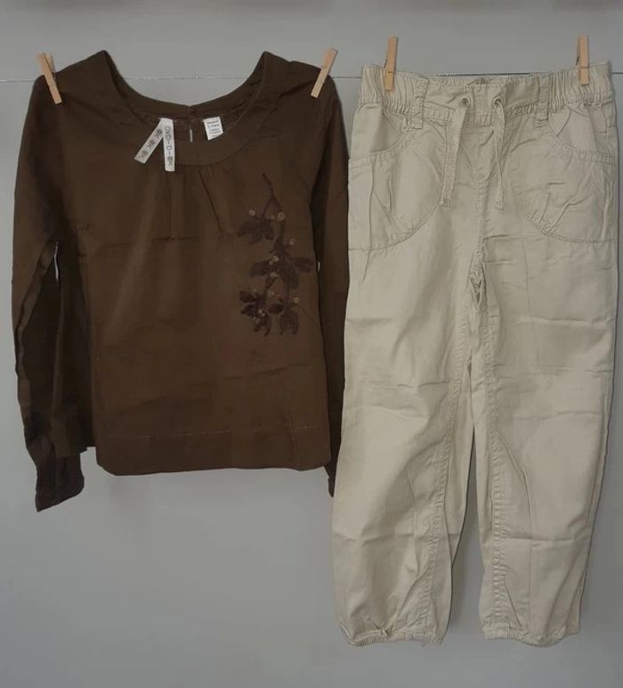 Ensemble 4 ans Okaidi Vynil Fraise