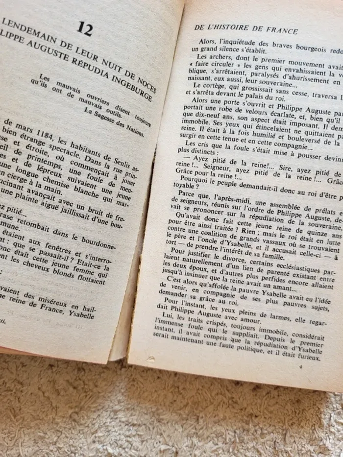 Lot de 5 livres "Histoires d'amour de l'histoire de France" de Guy Breton - 1965 - photo numéro 8