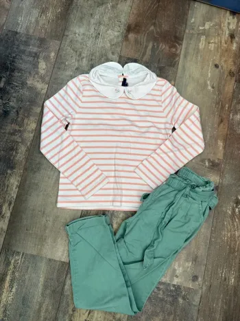 Ensemble maillot + pantalon 7-8 ans