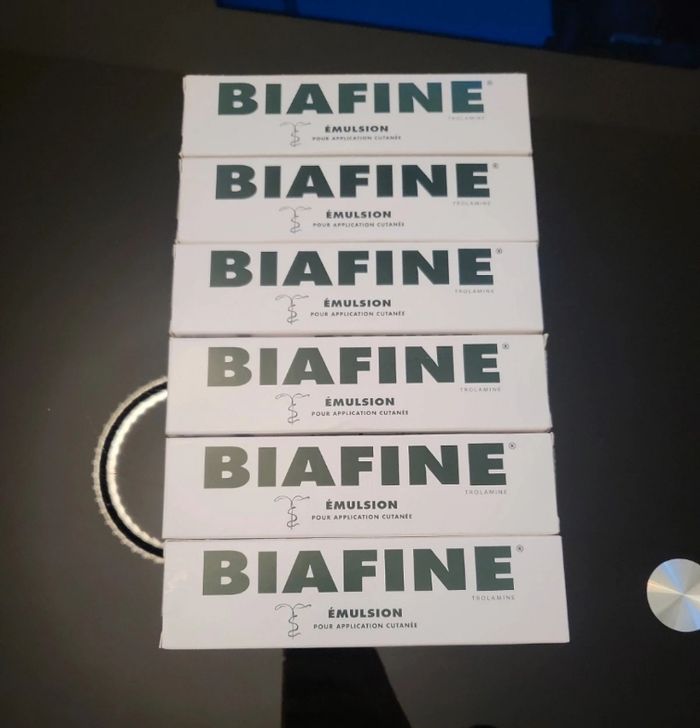 Lot de 6 crèmes Biafine Neuf