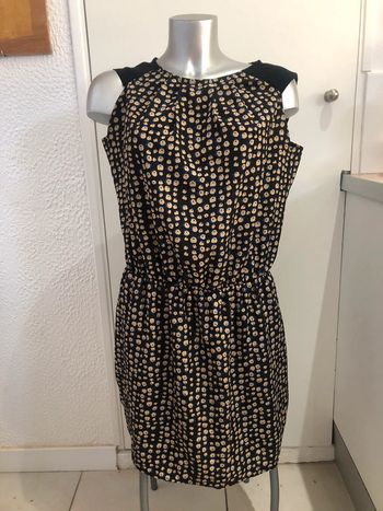 Robe avec motif tête de poule