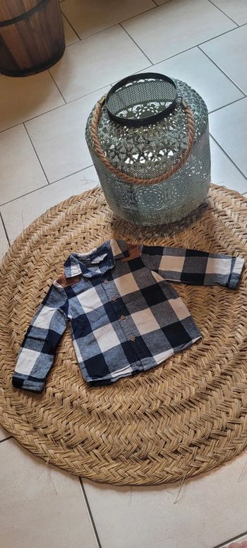 Jolie chemise garçon taille 80
