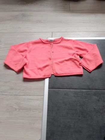 Gilet court fille, Tape à l oeil, taille 18 mois à 2 ans